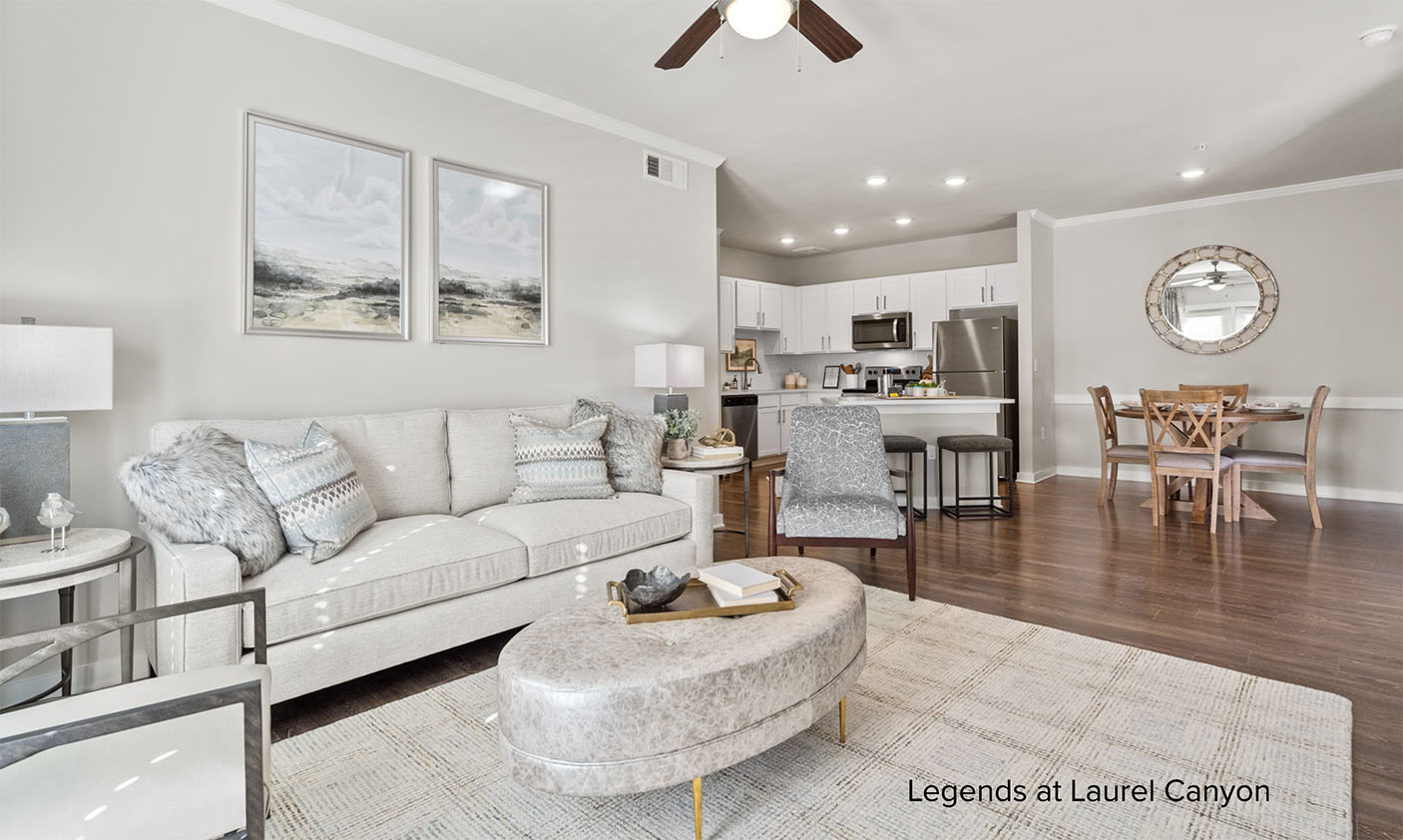 Model view of apartment